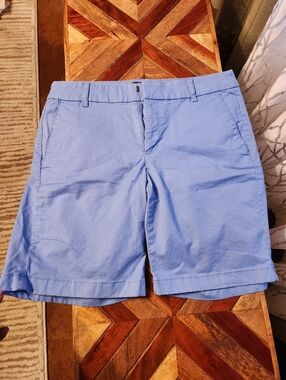 J. Crew Sky Blue Cotton Bermuda Shorts